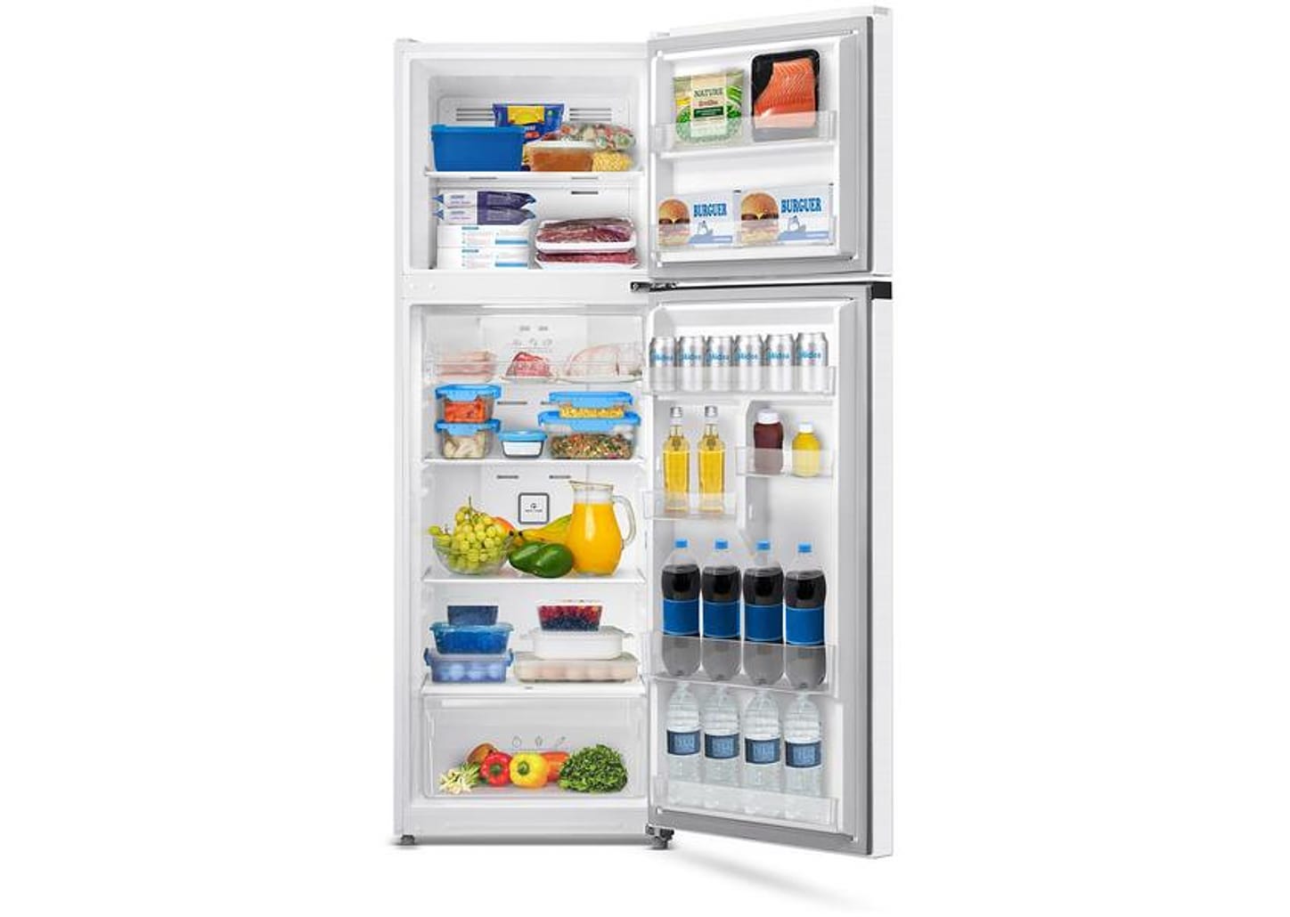 Geladeira/Refrigerador Midea Frost Free Duplex - Branco 347L MD-RT468MTA01