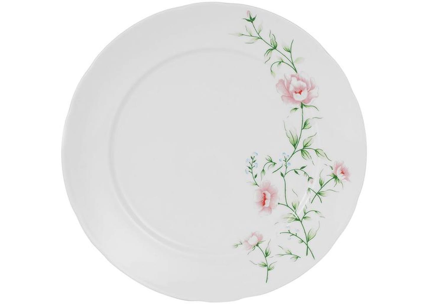 Aparelho de Jantar 20 Peças Schmidt Redondo - Colorido Porcelana Teresa 57890200030038102347