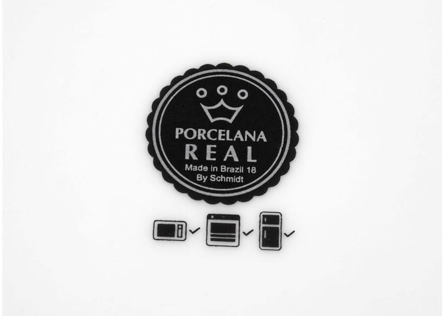 Aparelho de Jantar 20 Peças Schmidt Redondo - Colorido Porcelana Teresa 57890200030038102347