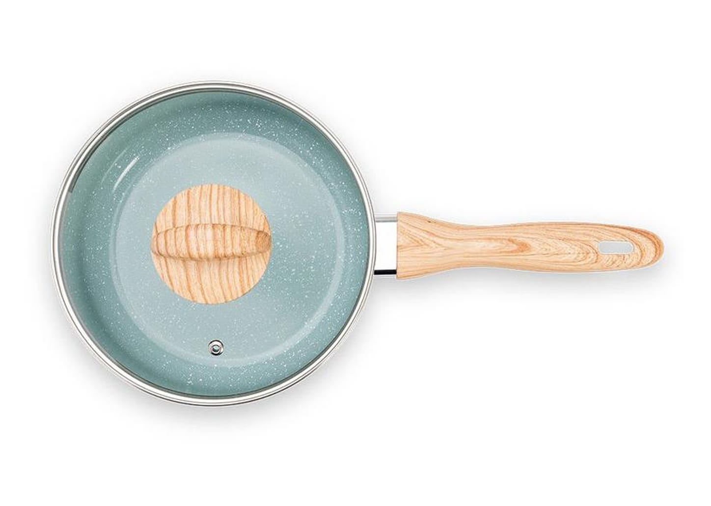 Jogo de Panelas Brinox de Alumínio Verde 6 Peças - Botanika