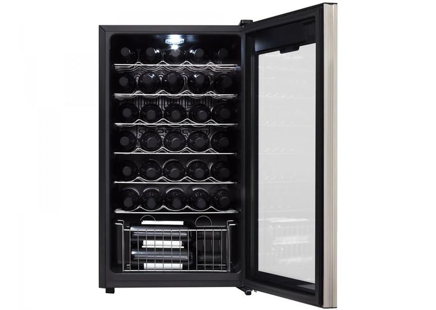 Adega Climatizada Midea 34 Garrafas com Painel Touch WBB341 com Compressor
