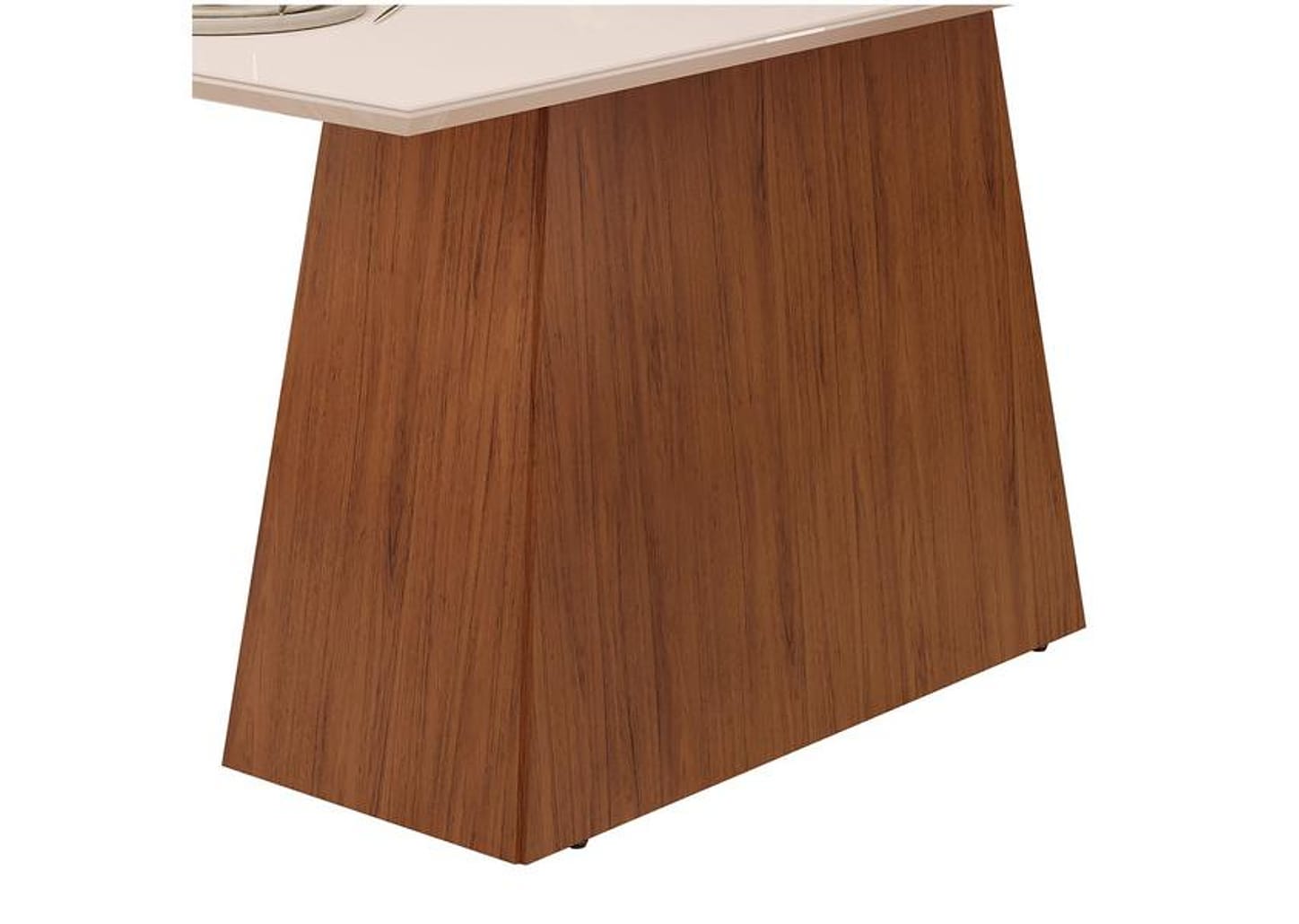 Mesa de Jantar 6 Cadeiras Retangular Freijo e Off - DJ Móveis Dulce