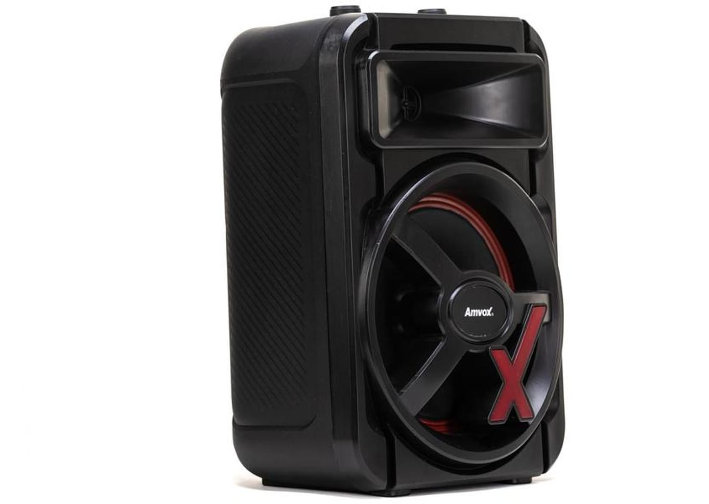 Caixa de Som Amplificada Bluetooth Amvox - ACA 251 New X 250W 8” USB com Tweeter