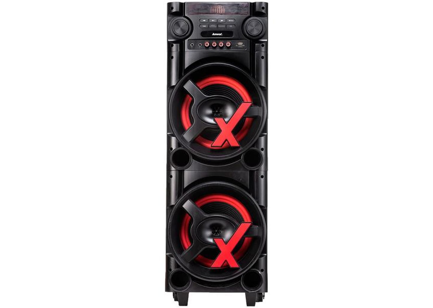 Caixa de Som Torre AMVOX ACA 1000 NEW X - Bluetooth 1000W RMS Amplificada
