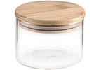 Jogo de Porta-Mantimentos de Vidro Redondo Nell Bamboo 7 Peças