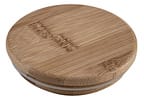 Jogo de Porta-Mantimentos de Vidro Redondo Nell Bamboo 7 Peças