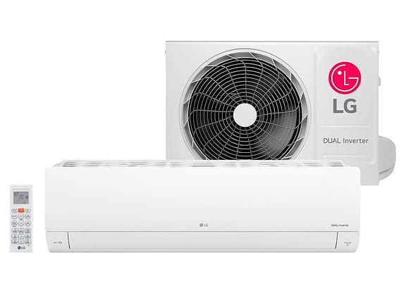 Ar-condicionado Split Hi-Wall LG Dual Inverter 12.000 BTUs Frio Voice +AI