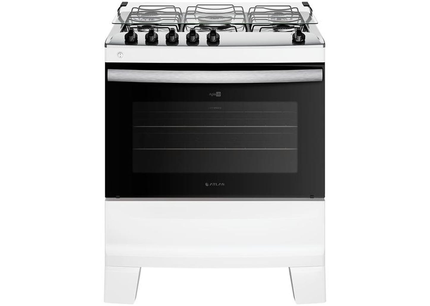 Fogão 5 Bocas Atlas Branco Acendimento - Automático Agile Up