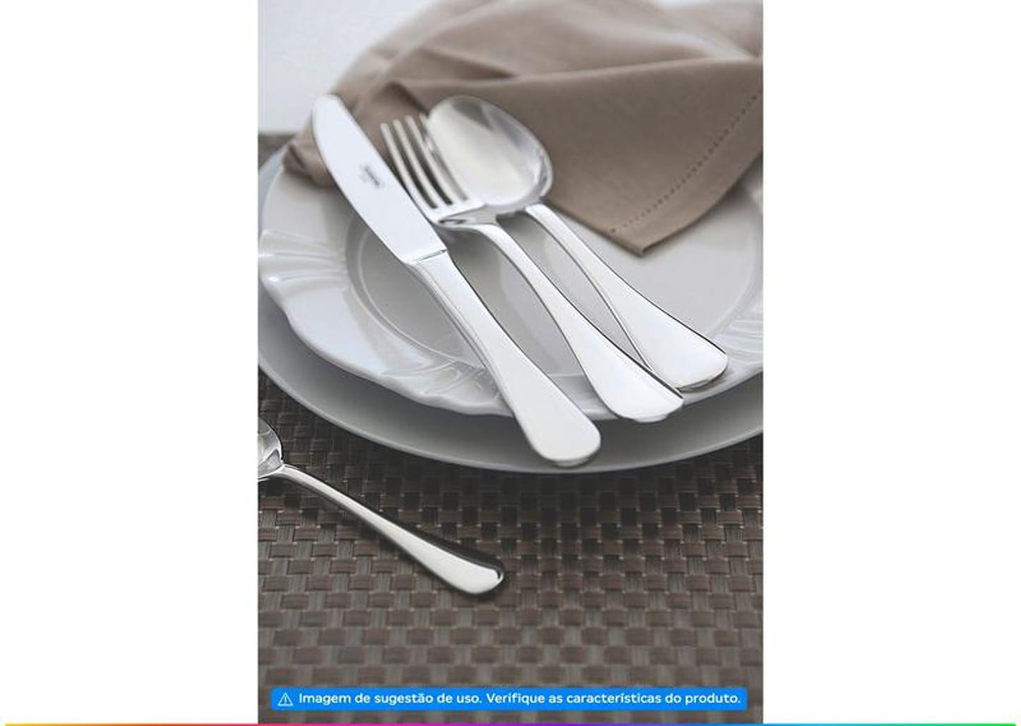 Faqueiro Tramontina Inox 130 Peças Classic com Estojo