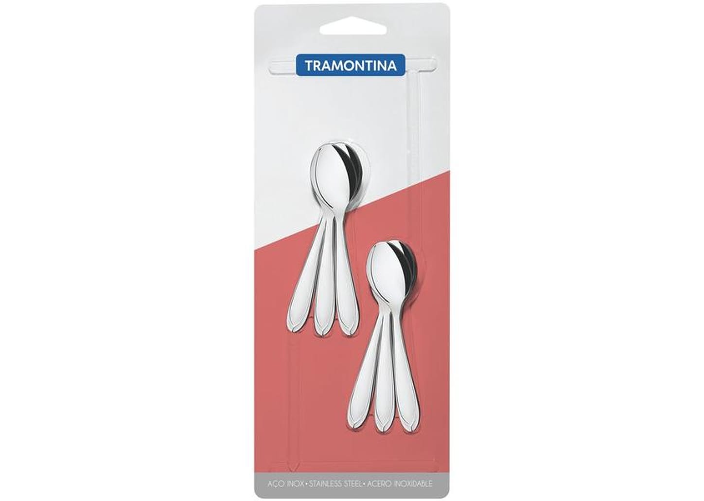 Jogo de Colher Inox Tramontina Laguna 66906081 6 Peças