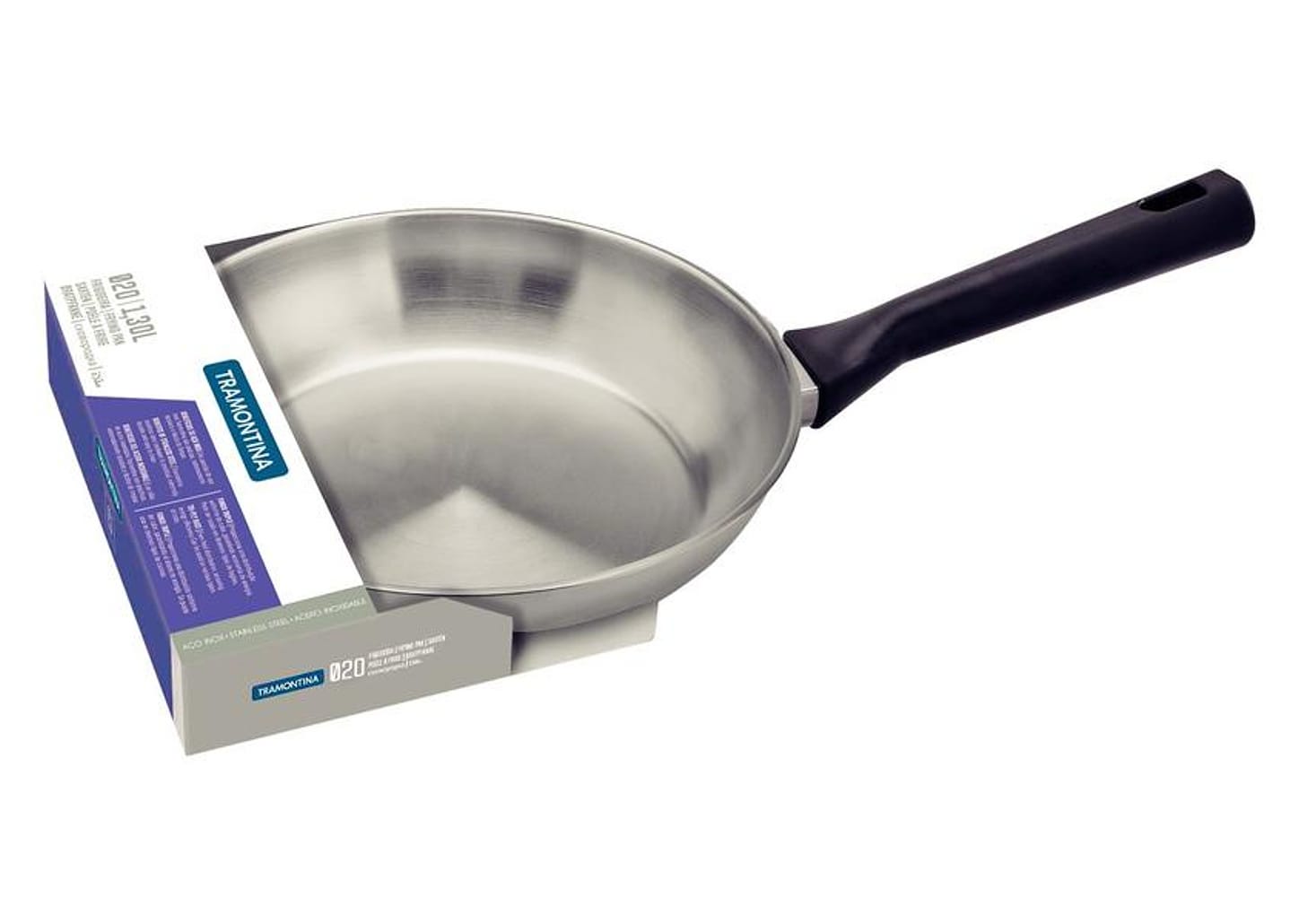 Frigideira Tramontina Inox Fundo Triplo Brava 20cm