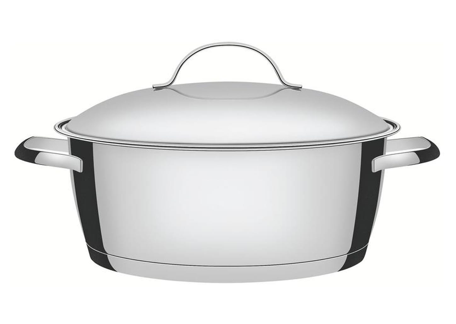 Caçarola Tramontina Inox Fundo Triplo 24cm 4,2L Allegra