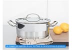 Caçarola Tramontina Inox Fundo Triplo 20cm 3,6L Professional