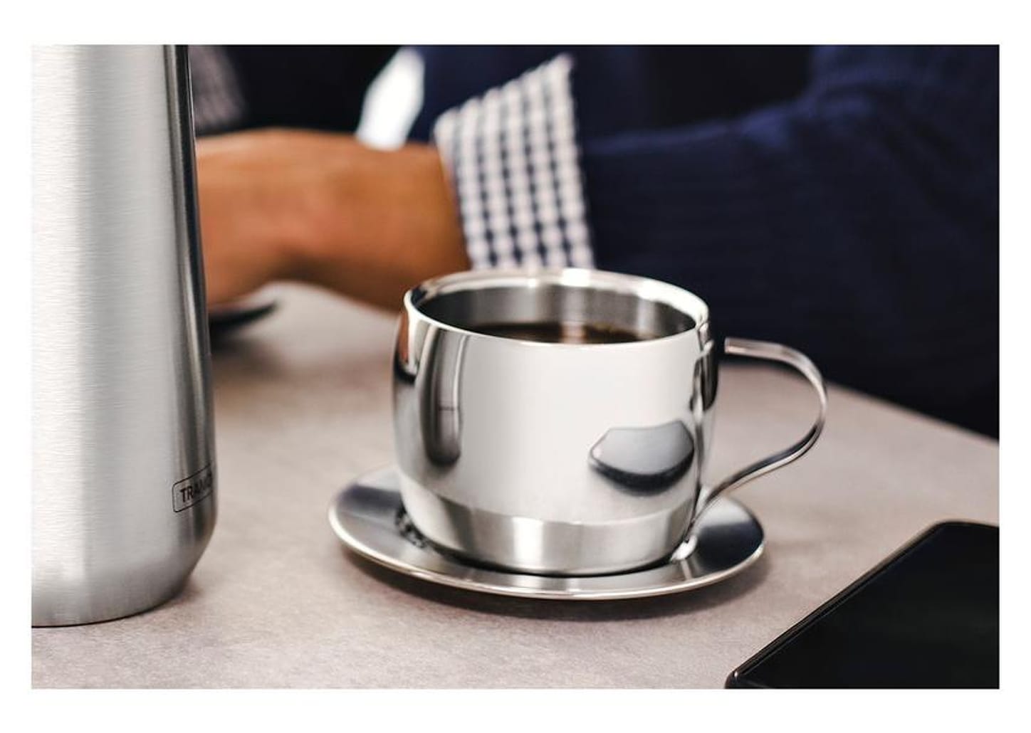 Jogo de Xícaras de Café 230ml Tramontina 64430790 2 Peças