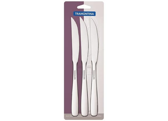 Jogo de Facas para Churrasco Tramontina Inox Havaí 66905181 66905181