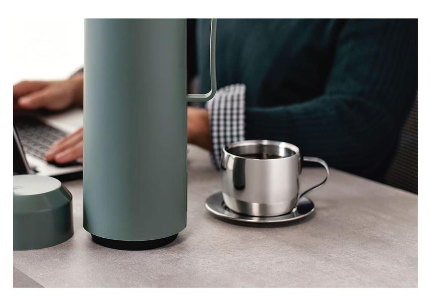 Jogo de Xícaras de Chá e Capuccino 230ml Tramontina 64430820 18 Peças