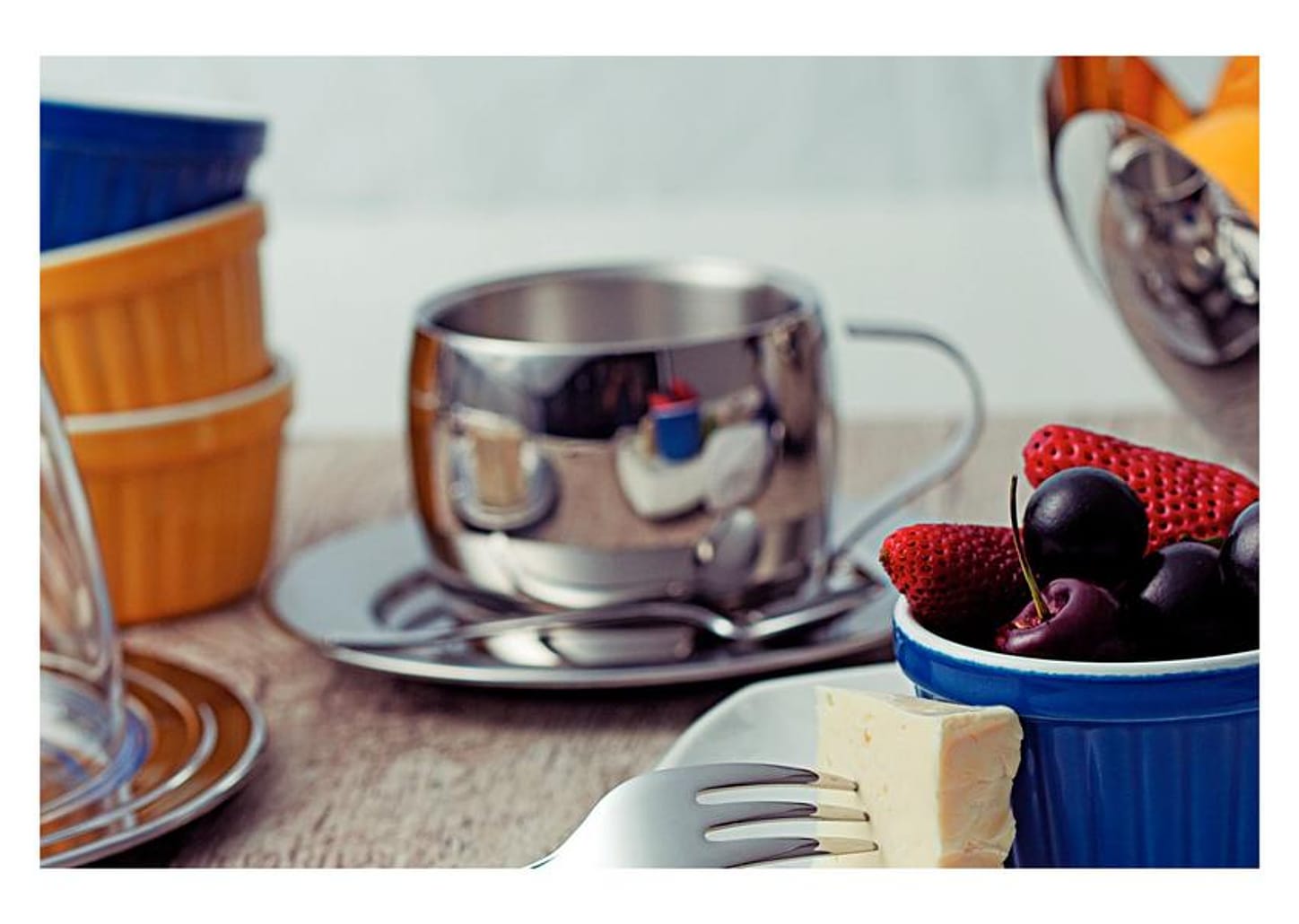 Jogo de Xícaras de Chá e Capuccino 230ml Tramontina 64430820 18 Peças