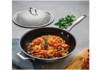 Panela Wok Antiaderente Tramontina Inox Grano 32cm