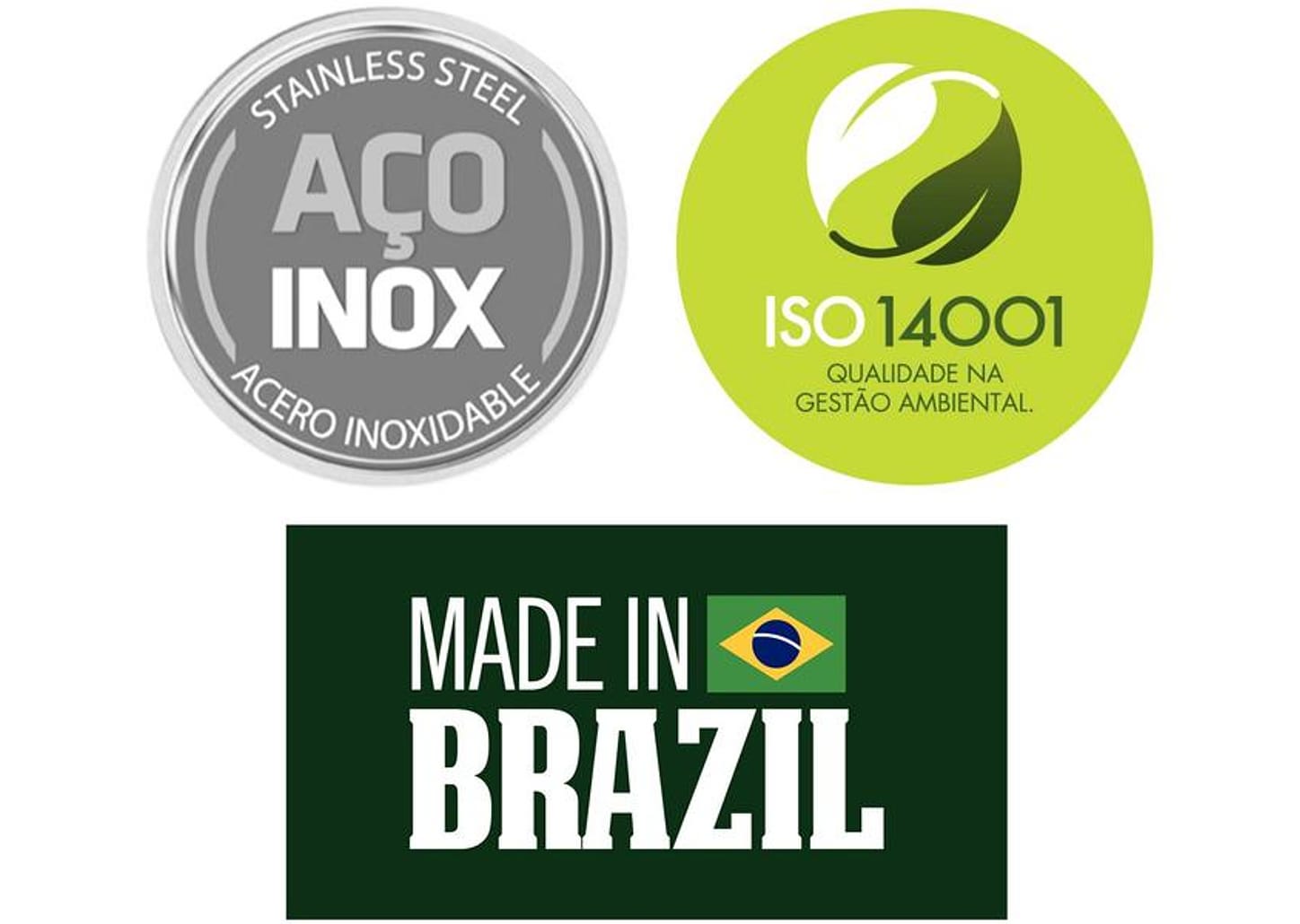 Caçarola Tramontina Inox Fundo Triplo 28cm 8,46L Professional