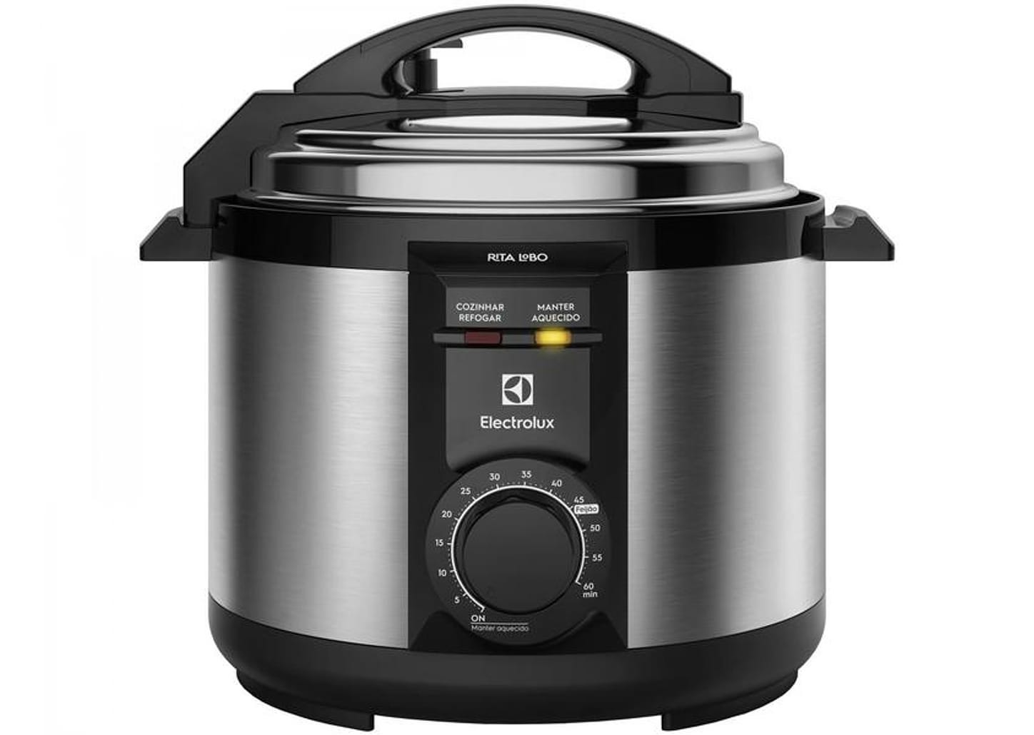 Panela de Pressão Elétrica Electrolux PCE20 900W 5L Timer Controle de Temperatura