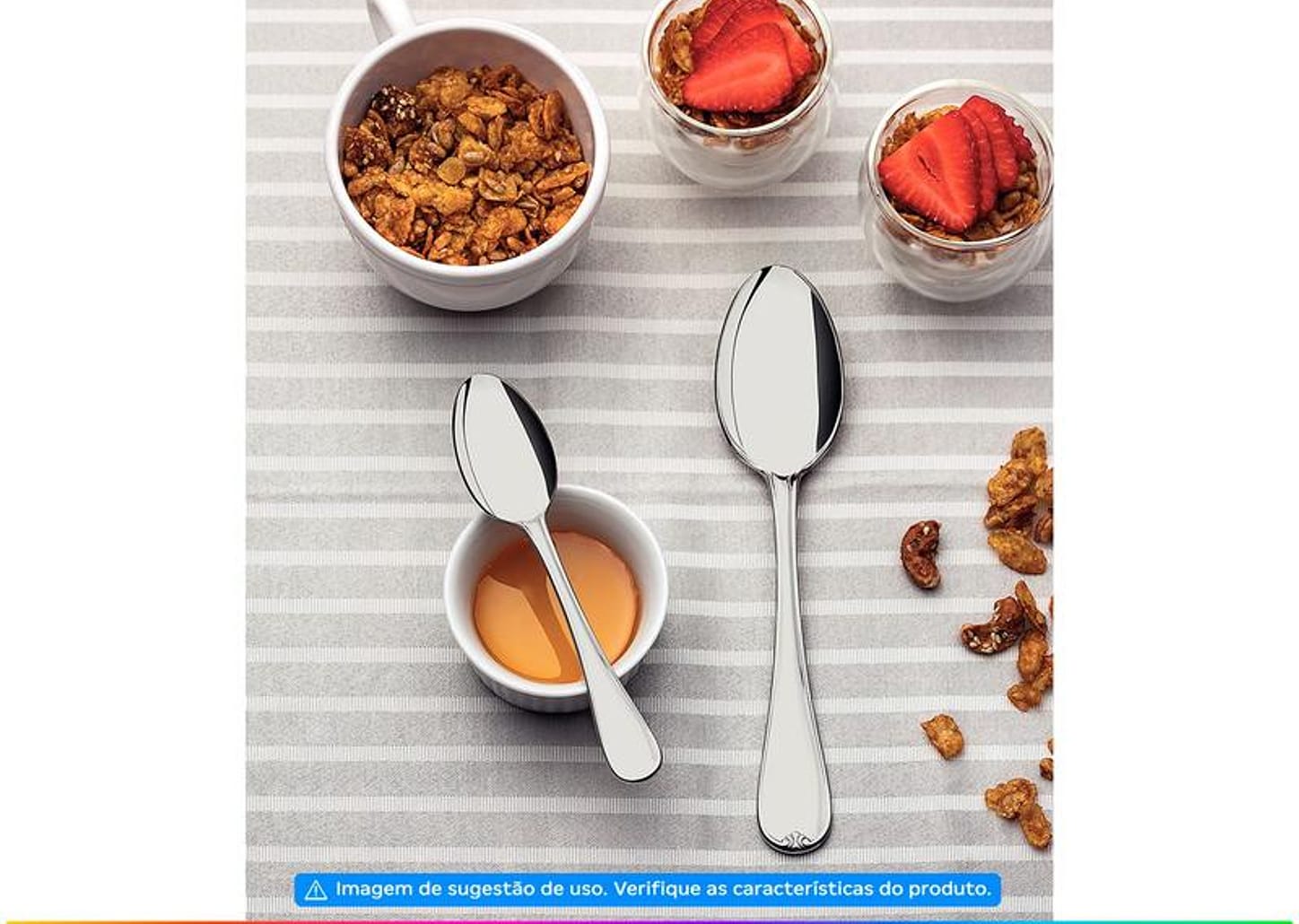 Faqueiro Tramontina Inox 76 Peças Vicenza com Estojo