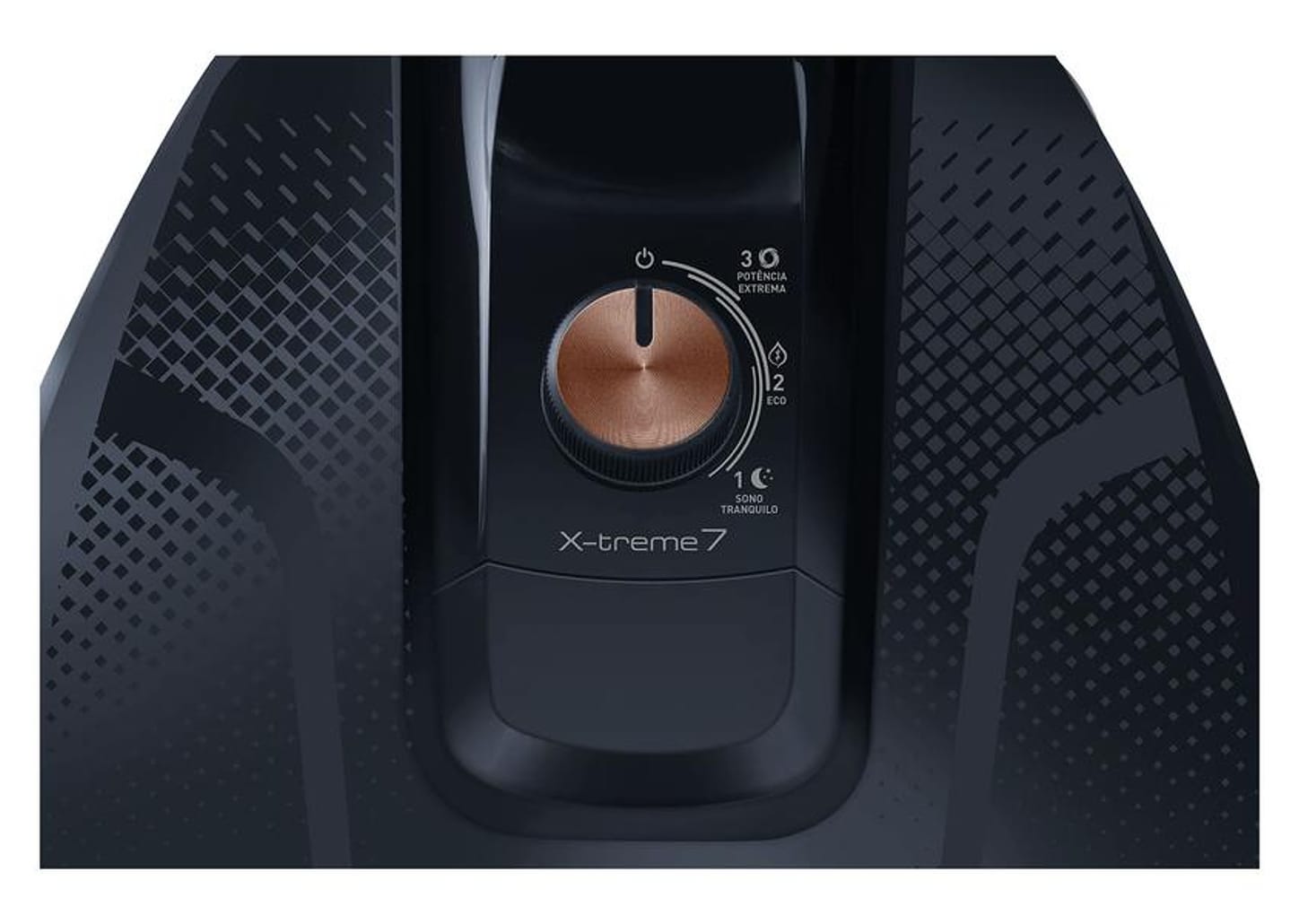 Ventilador de Mesa Arno X-Treme 7 40cm 7 Pás 3 Velocidades Cinza e Cobre