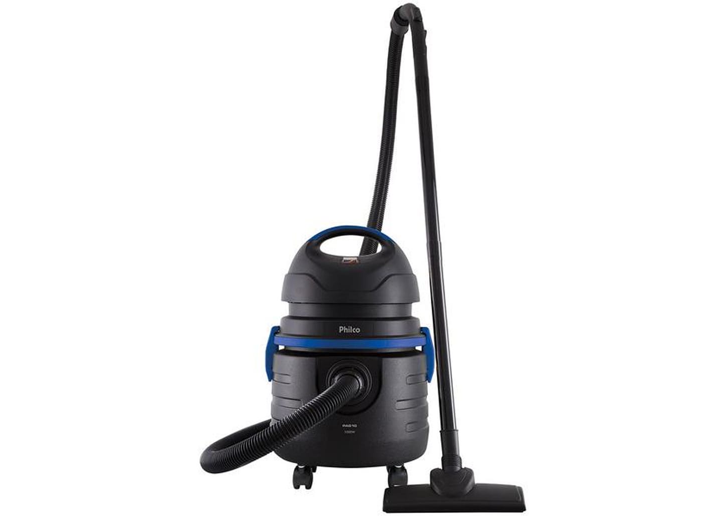 Aspirador de Pó e Água Philco 1000W Pas10 - Preto e Azul