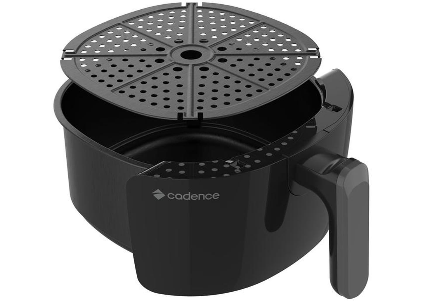 Fritadeira Elétrica sem Óleo/Air Fryer Cadence - Pratic Preta 3L com Timer