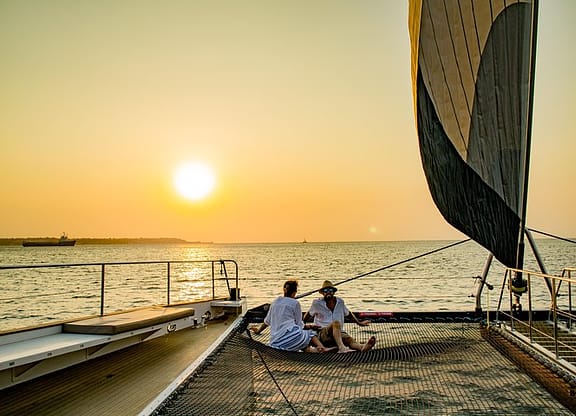 Presentes para a lua de mel Cartagena - Cruzeiro ao por do sol noiva
