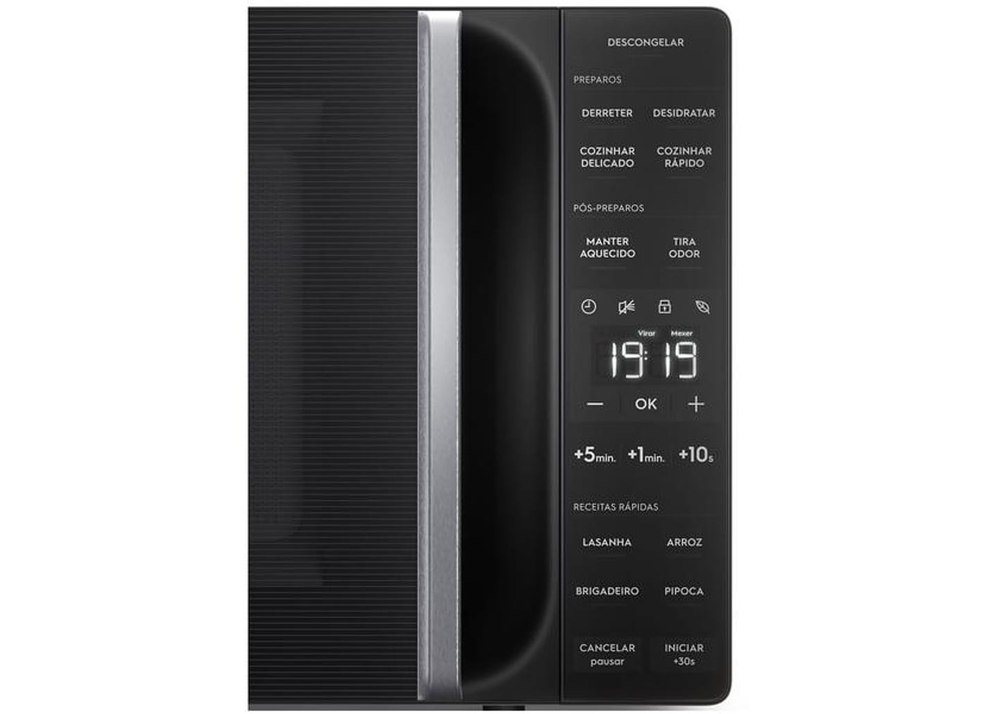 Micro-ondas Electrolux 23L Preto Efficient - ME23P