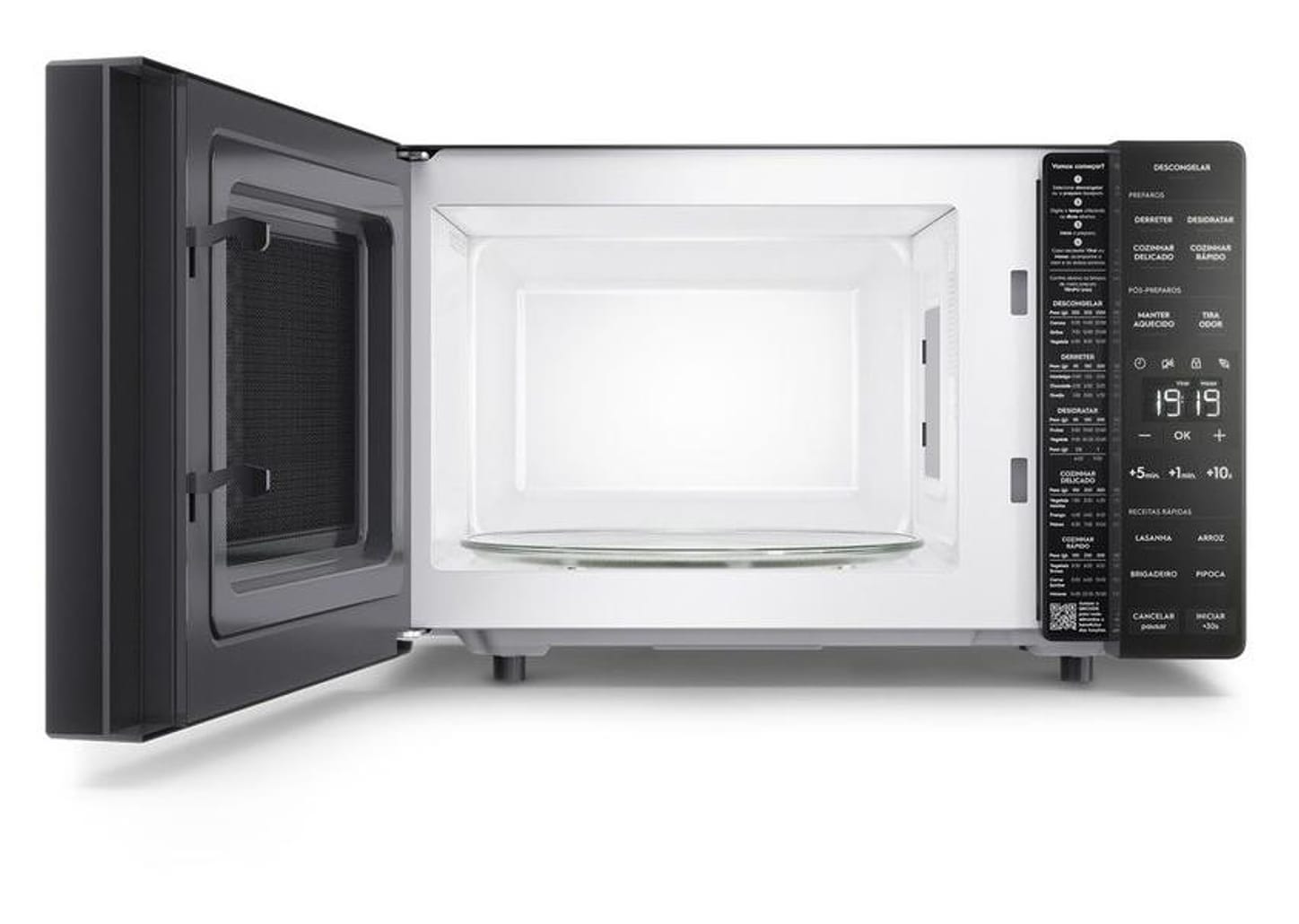 Micro-ondas Electrolux 23L Preto Efficient - ME23P