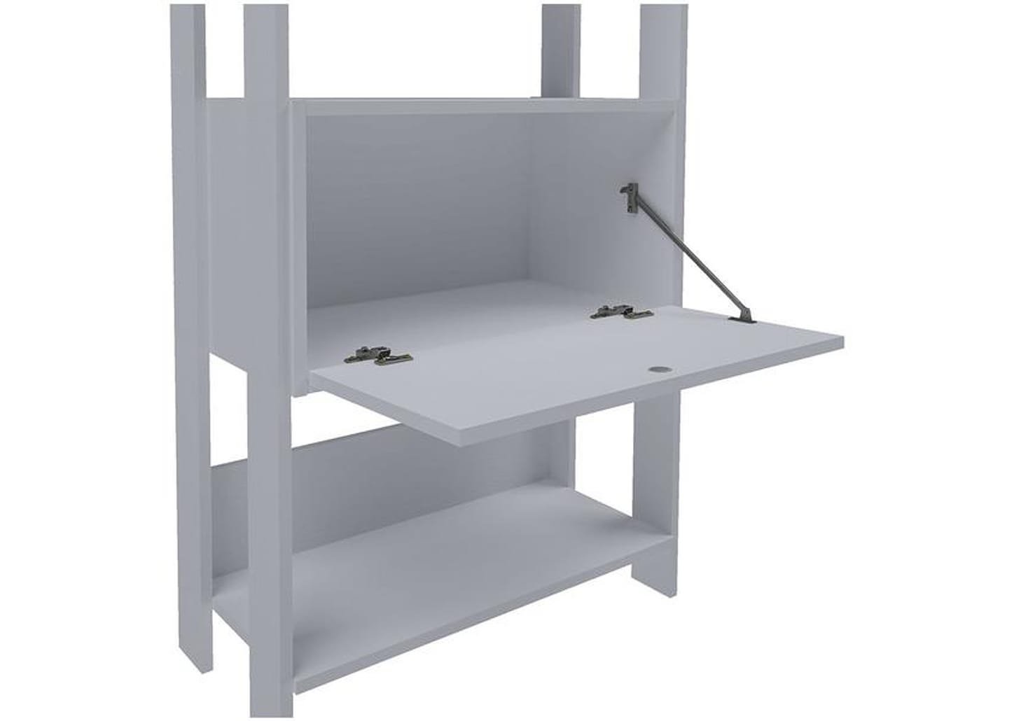 Estante para Livros 1 Porta 4 Prateleiras - Artely Match