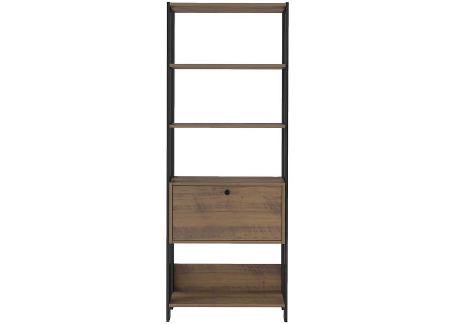 Estante para Livros MDP 15mm 1 Porta 4 Prateleiras Artely Match