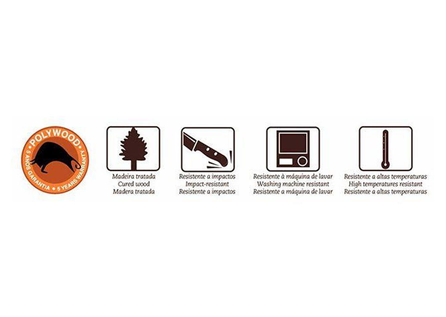 Jogo de Facas 6 Peças - Tramontina 21199/983