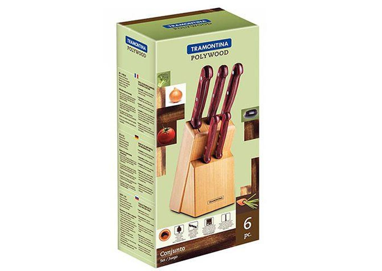Jogo de Facas 6 Peças - Tramontina 21199/983