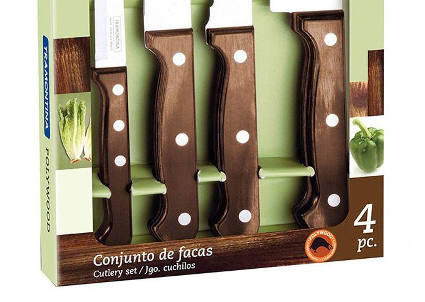 Jogo de Facas 4 Peças - Tramontina 21199/981