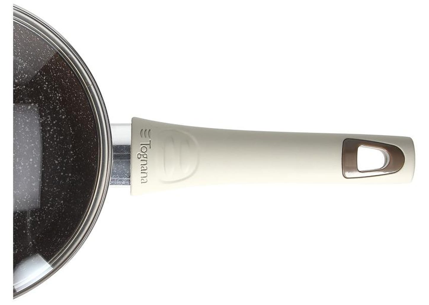 Jogo de Panelas Tognana Antiaderente de Alumínio Marrom 5 Peças Perolado