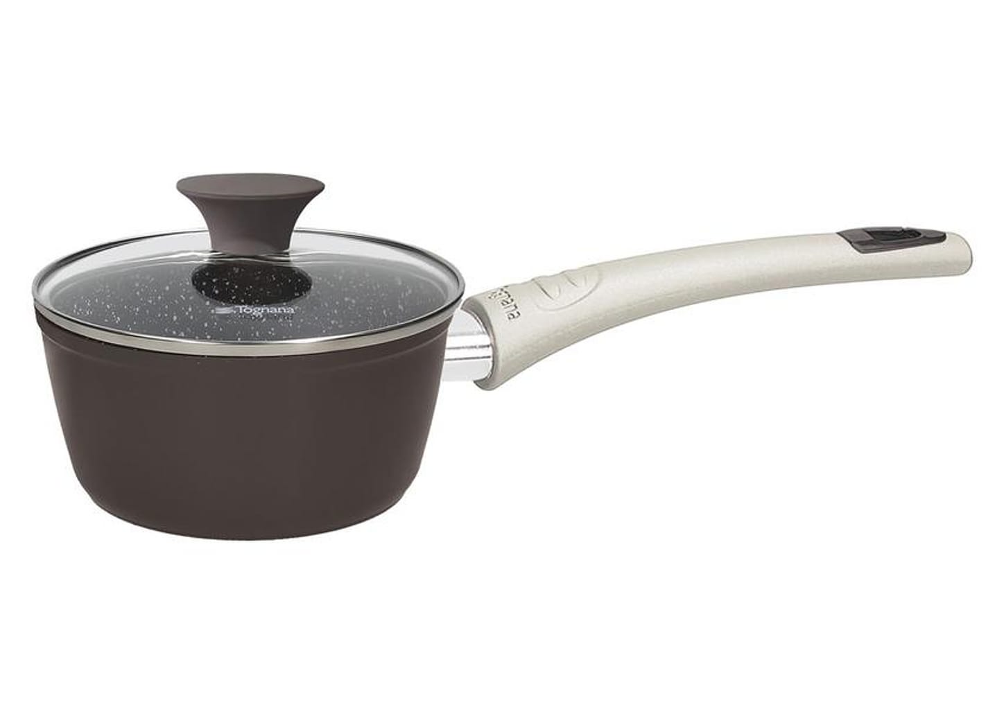 Jogo de Panelas Tognana Antiaderente de Alumínio Marrom 5 Peças Perolado
