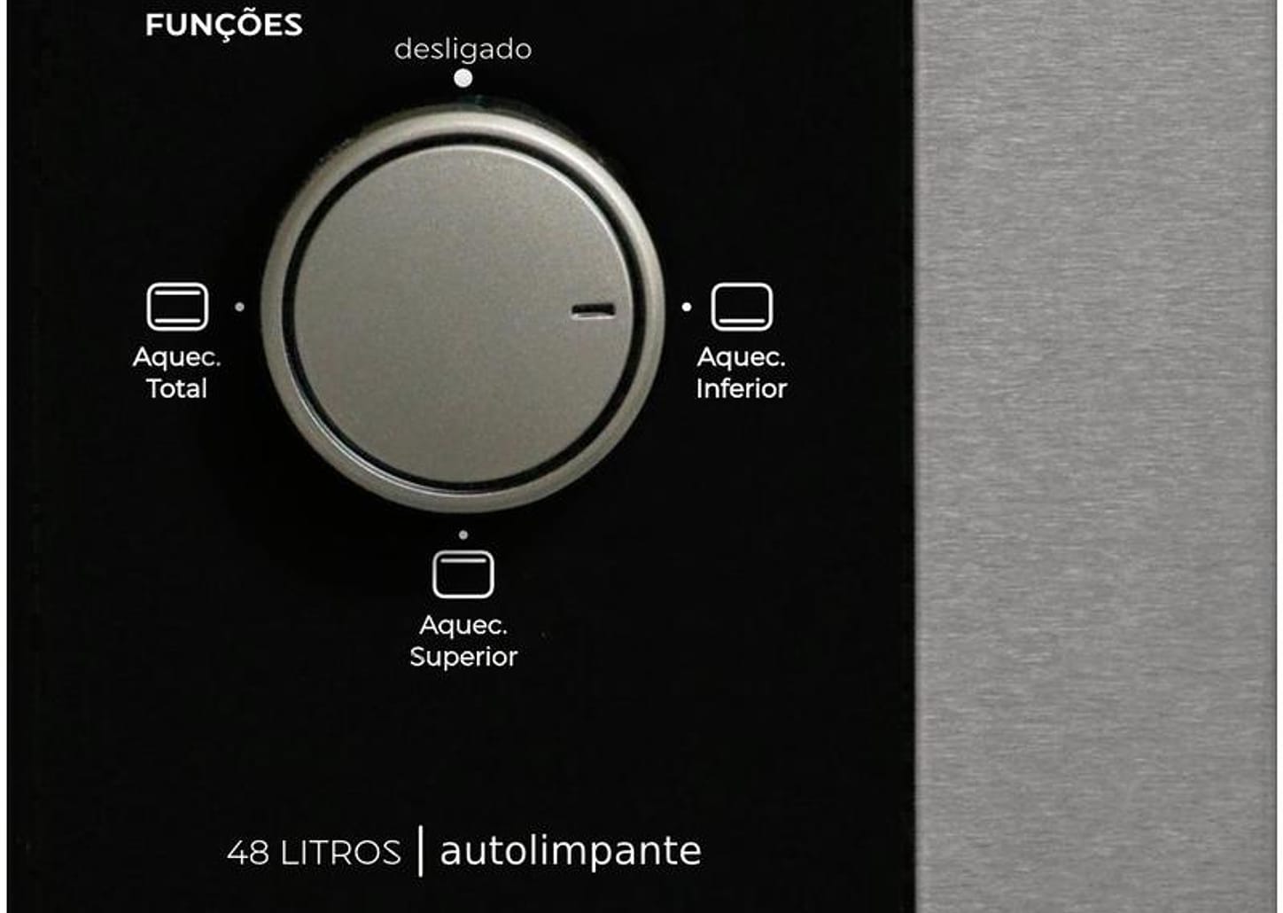 Forno Elétrico de Embutir Fischer 48L Fit Line