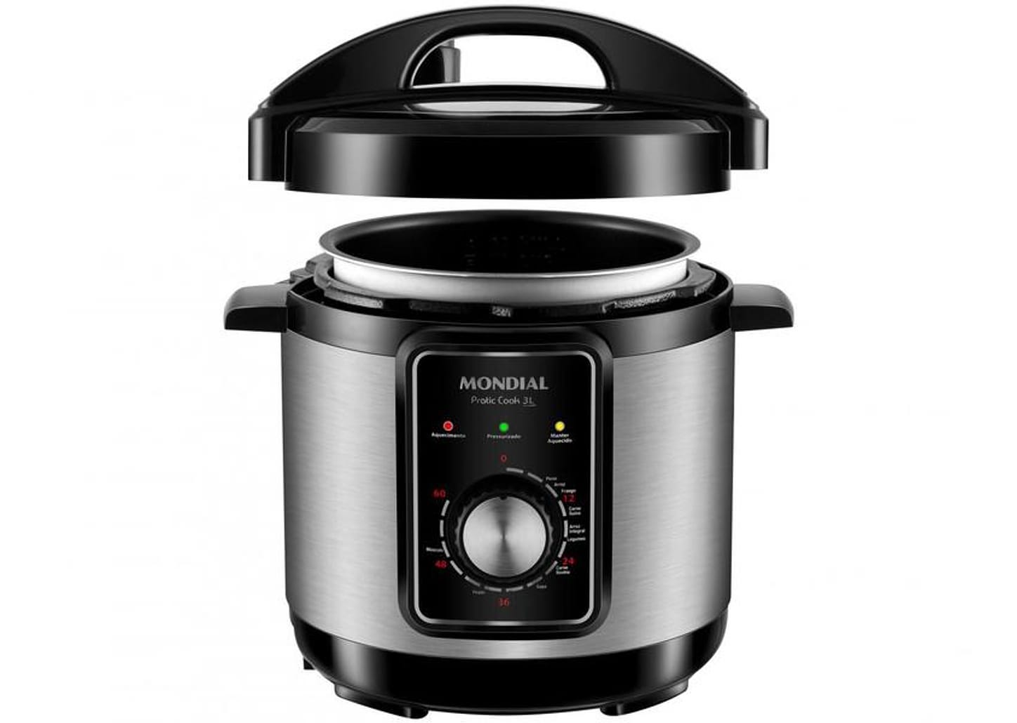 Panela de Pressão Elétrica Mondial 3L 700W