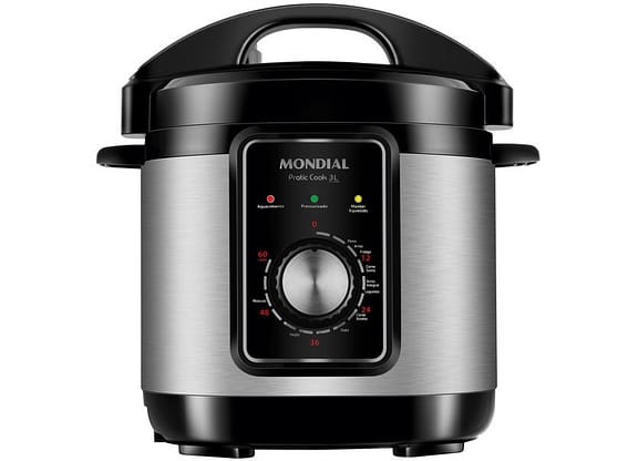 Panela de Pressão Elétrica Mondial 3L 700W