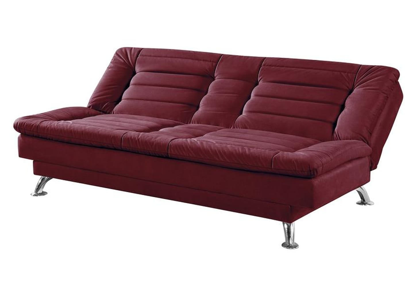 Sofá-cama Casal 3 Lugares Reclinável Maya