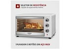 Forno Elétrico de Bancada Mondial Multifuncional 42L Branco Family FR-42-W