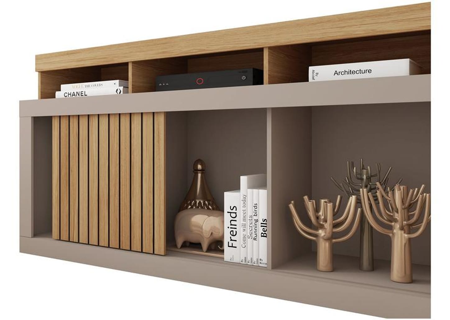 Rack para TV 1 Porta Caemmun Dragon 1.36