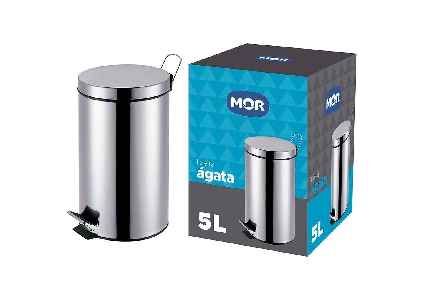 Lixeira 5 Litros Agata Mor