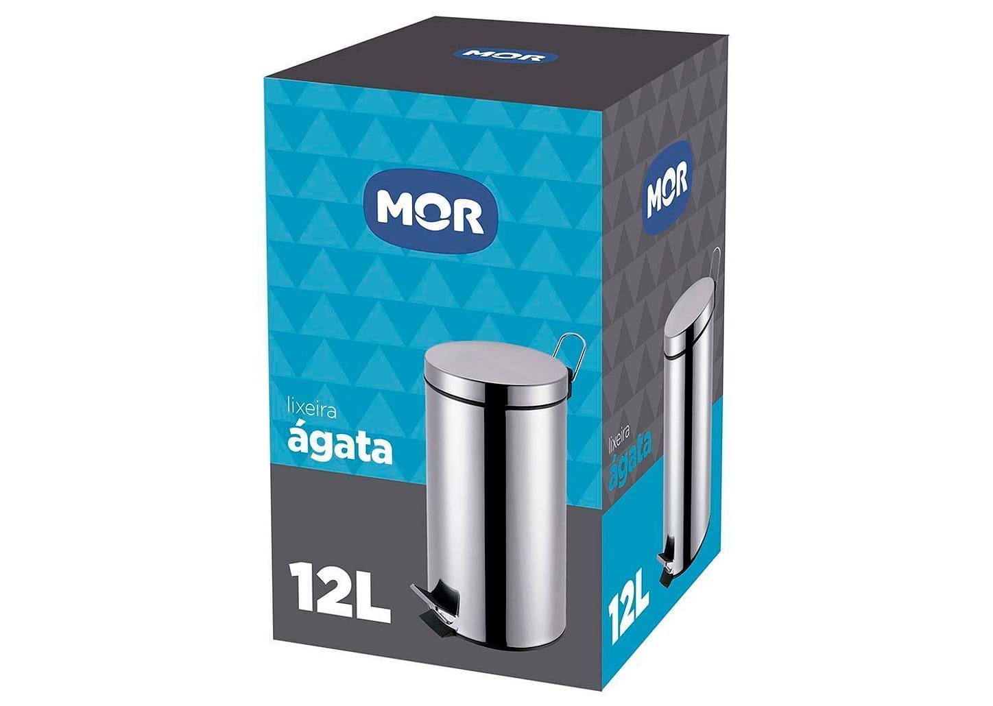 Lixeira 12 Litros Agata Mor