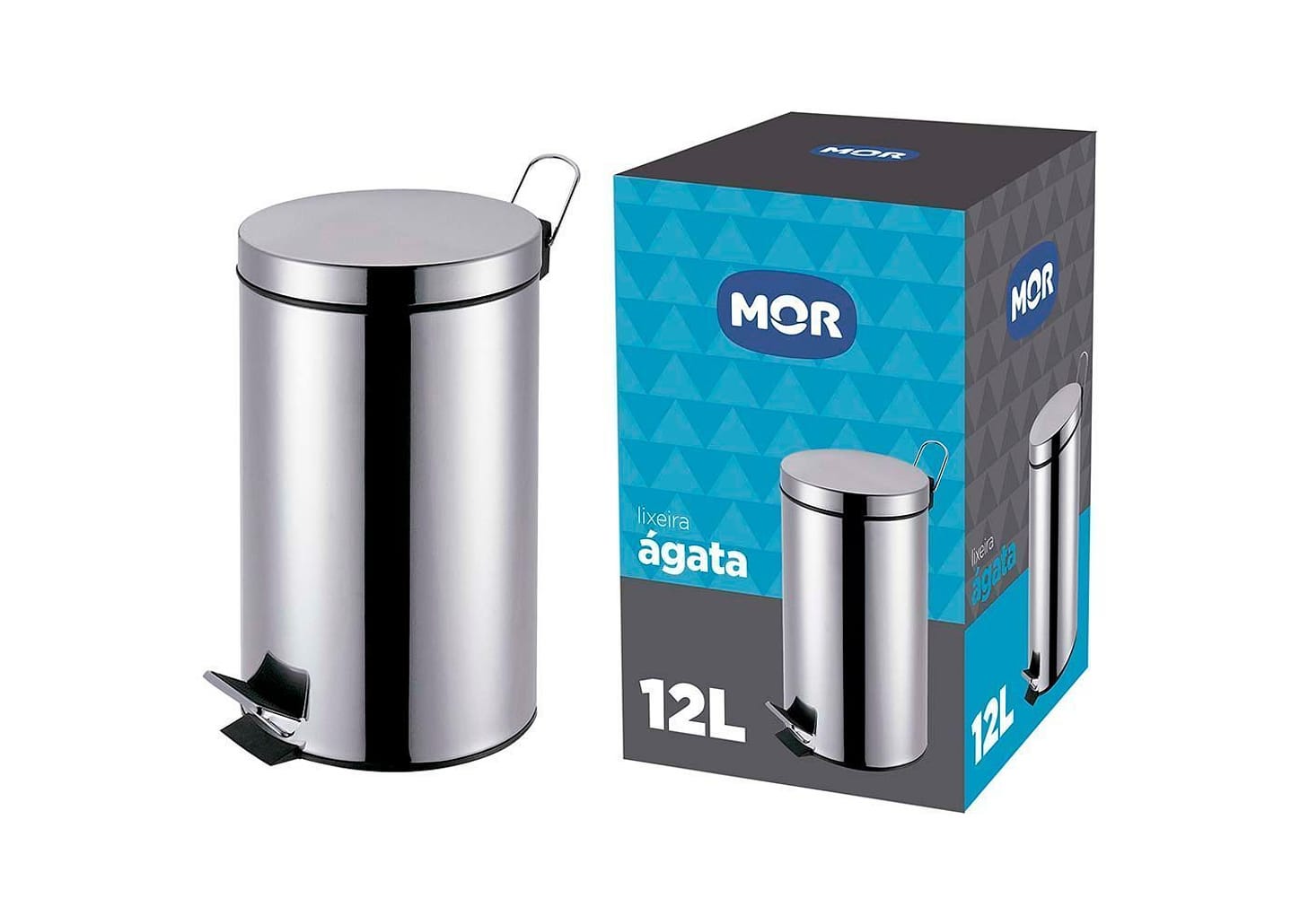 Lixeira 12 Litros Agata Mor