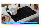 Cooktop 4 Bocas Indução Brastemp Vitrocerâmico - Touch com Timer Preto Acendimento Automático