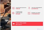 Cooktop 4 Bocas Indução Brastemp Vitrocerâmico - Touch com Timer Preto Acendimento Automático