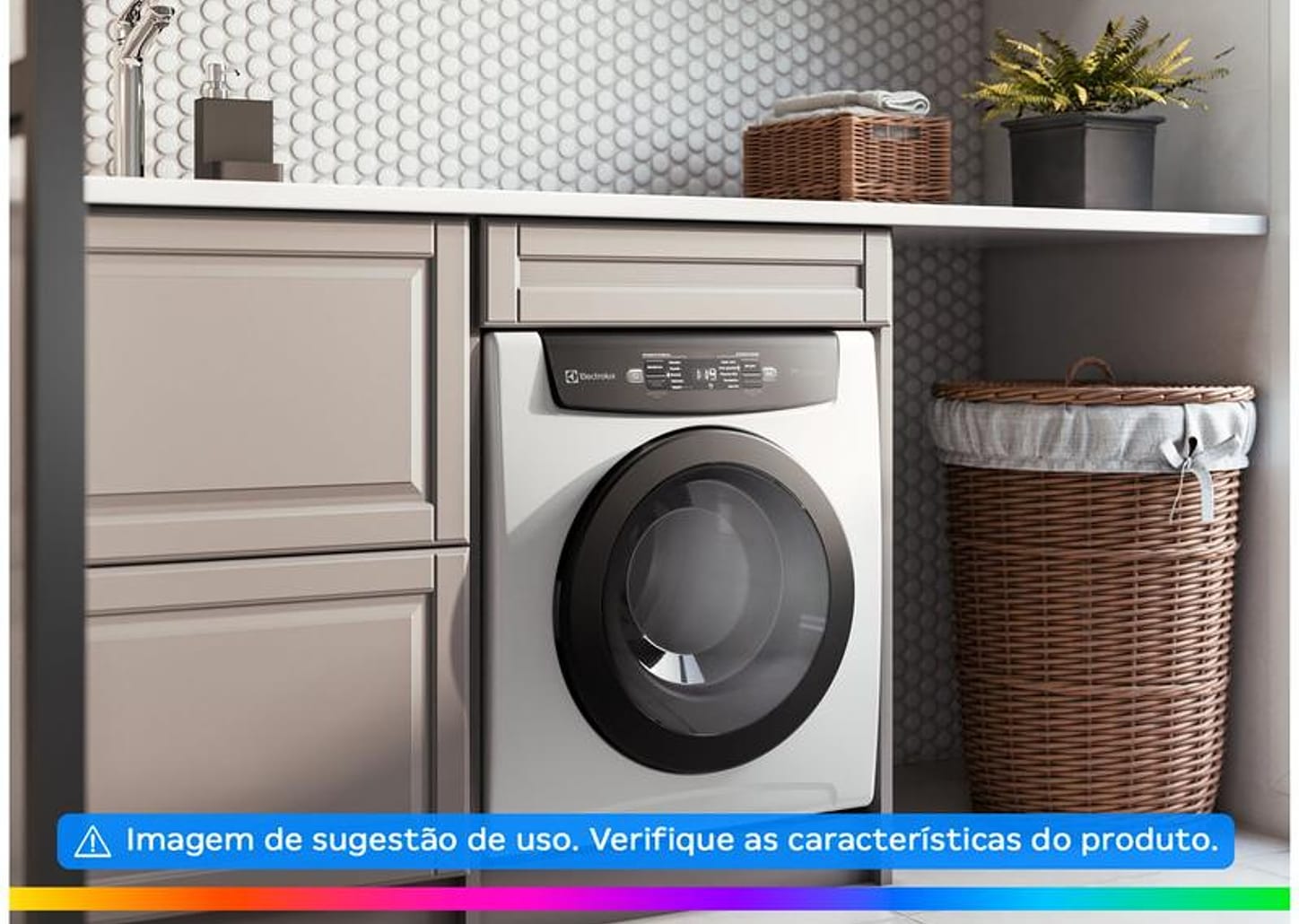Secadora de Roupas de Piso e Parede Electrolux 11kg 6 Programas de Secagem
